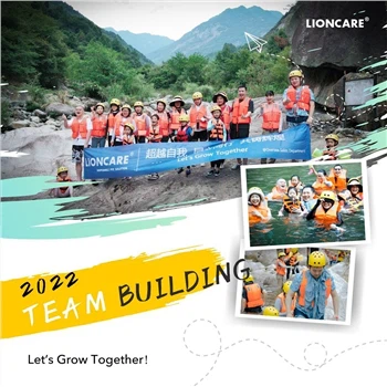 أنشطة بناء الفريق لقسم المبيعات الخارجية في LIONCARE!