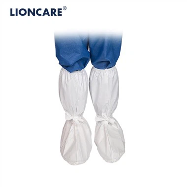أغطية أحذية LIONCARE® Microporous للاستعمال مرة واحدة مضادة للانزلاق