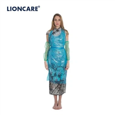 مآزر LIONCARE® المصنوعة من البولي إيثيلين للاستعمال مرة واحدة